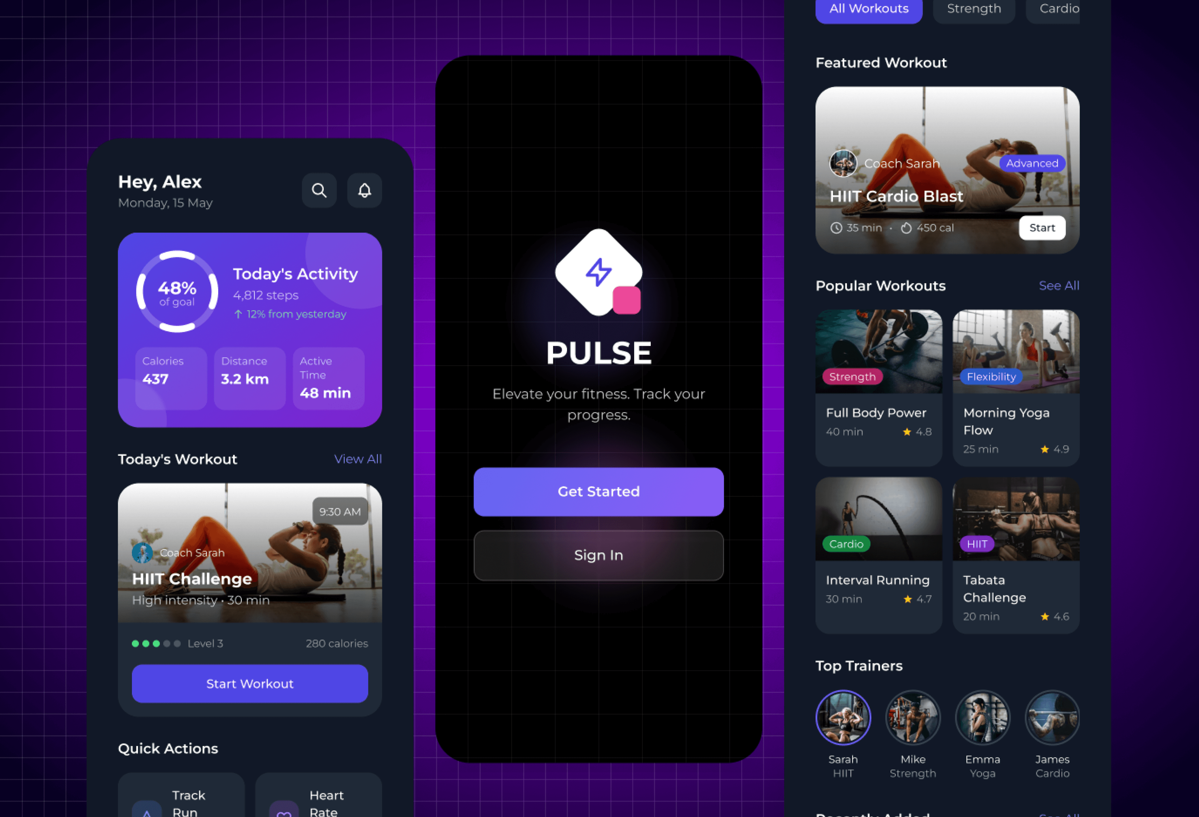 Pulse Fitness App