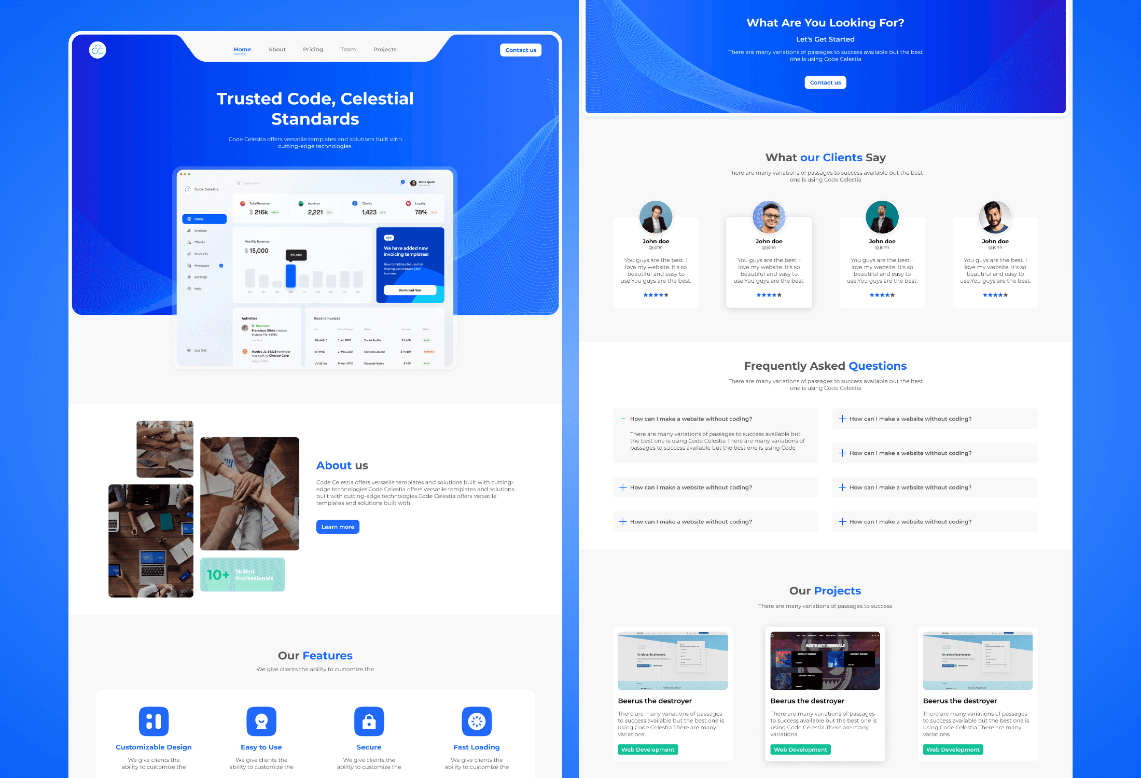 SaaS Landing Page